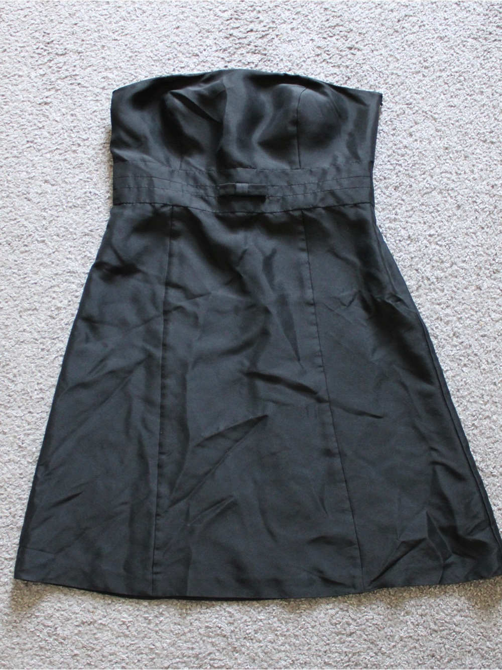 ANN TAYLOR NWOT Silk Strapless Mini Dress